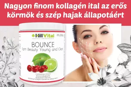 HillVital Bounce kollagénes italpor