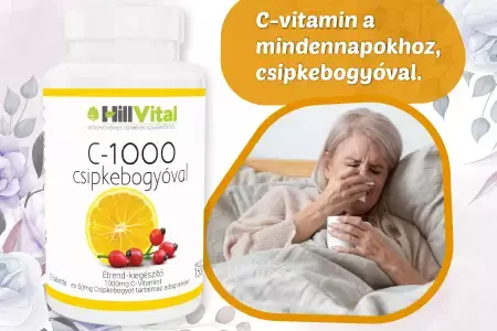 hillvital c vitamin csipkebogyó kivonattal